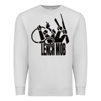 Dove Grey lench mob ice cube nwa west coast crewneck Premium Sweatshirt - artisFamous
