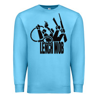 Ocean Blue lench mob ice cube nwa west coast crewneck Premium Sweatshirt - artisFamous