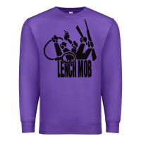 Purple lench mob ice cube nwa west coast crewneck Premium Sweatshirt - artisFamous
