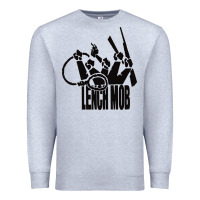 Heather Grey lench mob ice cube nwa west coast crewneck Premium Sweatshirt - artisFamous