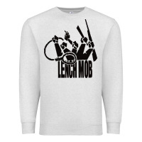 Oatmeal Heather lench mob ice cube nwa west coast crewneck Premium Sweatshirt - artisFamous