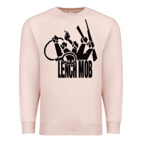Pale Pink lench mob ice cube nwa west coast crewneck Premium Sweatshirt - artisFamous