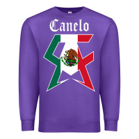 Purple canelo alvarez Premium Sweatshirt - artisFamous