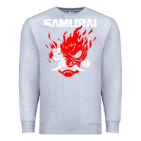 Heather Grey cyberpunk 2077 Premium Sweatshirt - artisFamous