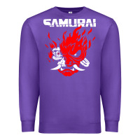 Purple cyberpunk 2077 Premium Sweatshirt - artisFamous