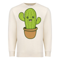 Sandshell happy cactus hug me please Premium Sweatshirt - artisFamous