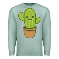 Seafoam happy cactus hug me please Premium Sweatshirt - artisFamous