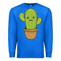 True Royal happy cactus hug me please Premium Sweatshirt - artisFamous