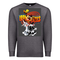 Charcoal Heather cartoon Premium Sweatshirt - artisFamous