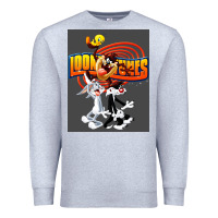 Heather Grey cartoon Premium Sweatshirt - artisFamous