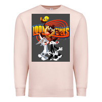 Pale Pink cartoon Premium Sweatshirt - artisFamous
