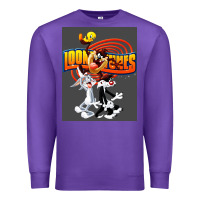 Purple cartoon Premium Sweatshirt - artisFamous