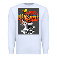 White cartoon Premium Sweatshirt - artisFamous