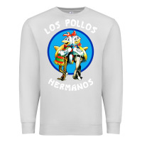 Dove Grey los pollos hermanos classic Premium Sweatshirt - artisFamous