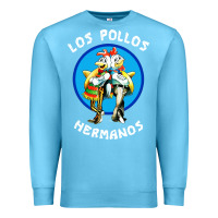 Ocean Blue los pollos hermanos classic Premium Sweatshirt - artisFamous