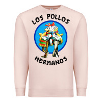 Pale Pink los pollos hermanos classic Premium Sweatshirt - artisFamous