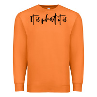 Carrot it is what it is Premium Sweatshirt - artisFamous