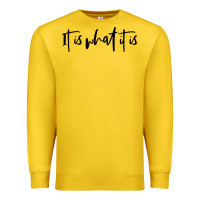 Lemon it is what it is Premium Sweatshirt - artisFamous
