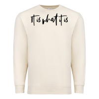 Sandshell it is what it is Premium Sweatshirt - artisFamous