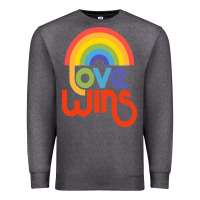 Charcoal Heather love  classic Premium Sweatshirt - artisFamous