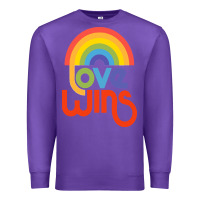 Purple love  classic Premium Sweatshirt - artisFamous