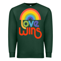Sports Green love  classic Premium Sweatshirt - artisFamous