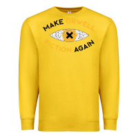 Lemon make orwell fiction again Premium Sweatshirt - artisFamous