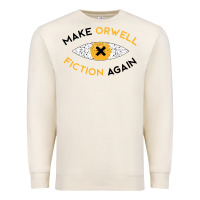 Sandshell make orwell fiction again Premium Sweatshirt - artisFamous