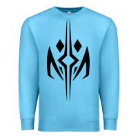 Ocean Blue ahsoka and rex fulcrum  t shirt Premium Sweatshirt - artisFamous