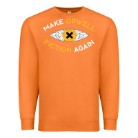 Carrot make orwell fiction again Premium Sweatshirt - artisFamous