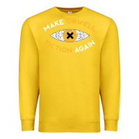 Lemon make orwell fiction again Premium Sweatshirt - artisFamous