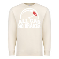 Sandshell all gas no brakes Premium Sweatshirt - artisFamous