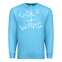Ocean Blue golf wang burgundy Premium Sweatshirt - artisFamous