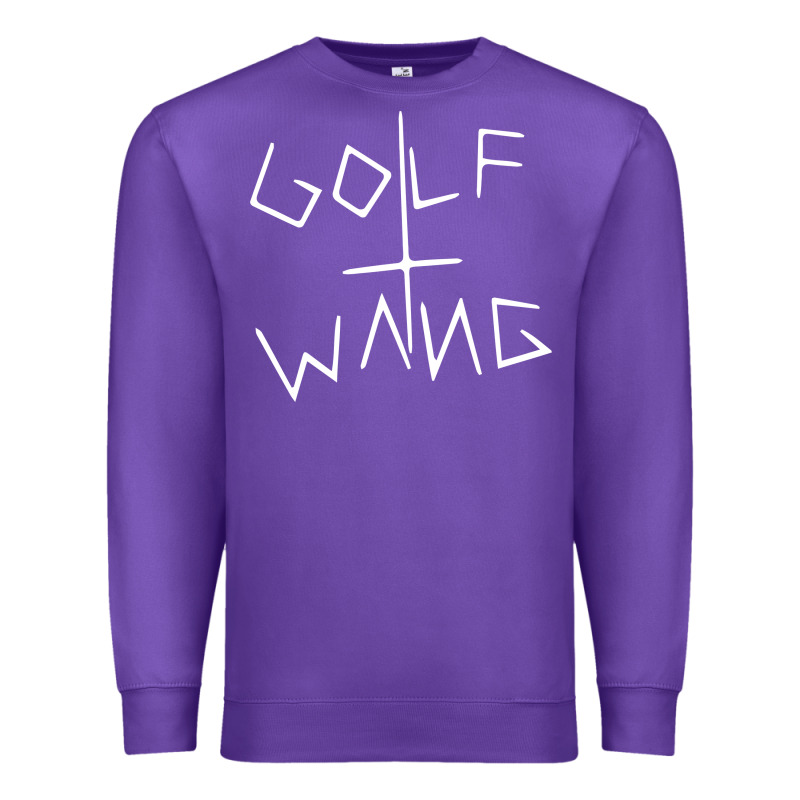 Golf Wang Burgundy Premium Sweatshirt by artisFamous | Teevron