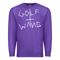 Purple golf wang burgundy Premium Sweatshirt - artisFamous