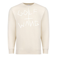 Sandshell golf wang burgundy Premium Sweatshirt - artisFamous