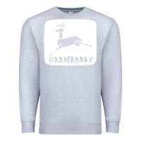 Heather Grey grandaddy Premium Sweatshirt - artisFamous