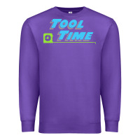 Purple tool time Premium Sweatshirt - artisFamous