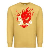 Antique Gold cyberpunk 2077 Premium Sweatshirt - artisFamous
