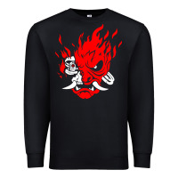 Black cyberpunk 2077 Premium Sweatshirt - artisFamous