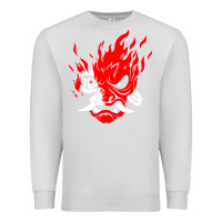 Dove Grey cyberpunk 2077 Premium Sweatshirt - artisFamous