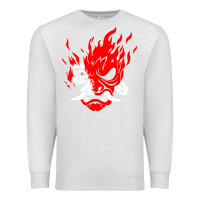 Oatmeal Heather cyberpunk 2077 Premium Sweatshirt - artisFamous