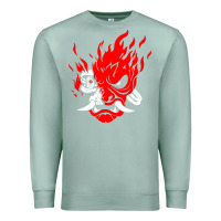 Seafoam cyberpunk 2077 Premium Sweatshirt - artisFamous