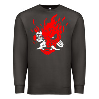 Smoke cyberpunk 2077 Premium Sweatshirt - artisFamous