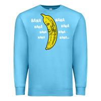 Ocean Blue banana Premium Sweatshirt - artisFamous