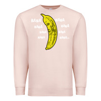 Pale Pink banana Premium Sweatshirt - artisFamous