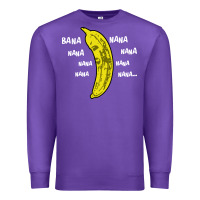 Purple banana Premium Sweatshirt - artisFamous