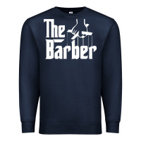 Navy the barber Premium Sweatshirt - artisFamous