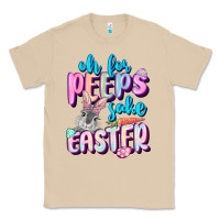 Mushroom Oh for peeps sake Easter Day Classic Tee - CowGirlArtShop