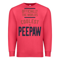 Cardinal Officially The World's Coolest Peepaw | Mens Gift Premium Sweatshirt - artisFamous